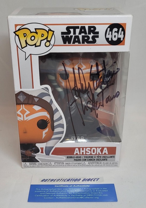 Ashley Eckstein Signed Ahsoka #464 W/COA