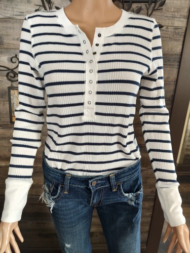 Top Manches Longues Aerie Pour Femme - Taille S - Bleu - Occasion Très Bon état
