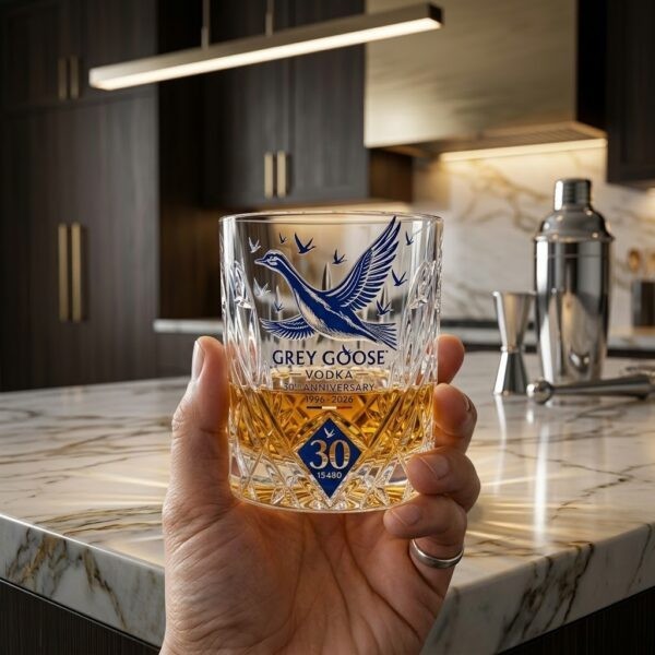 Grey Goose 30th Anniversary Whiskey Glass