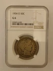 1904 O Barber Silver Half Dollar NGC G6