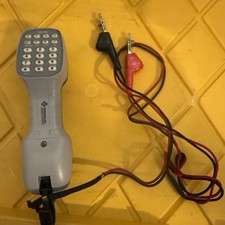 Greenlee TM-500 Tele-Mate Telephone Test Set Lineman Butt Set w/ Leads Used