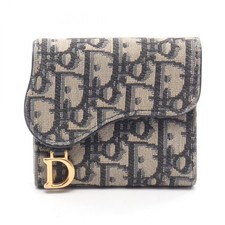 Portafoglio Christian Dior SADDLE Lotus Oblique Jacquard Purse S5652CTZQ_M928...