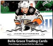 2018-19 Upper Deck #252 Jakob Silfverberg Anaheim Ducks NHL Hockey
