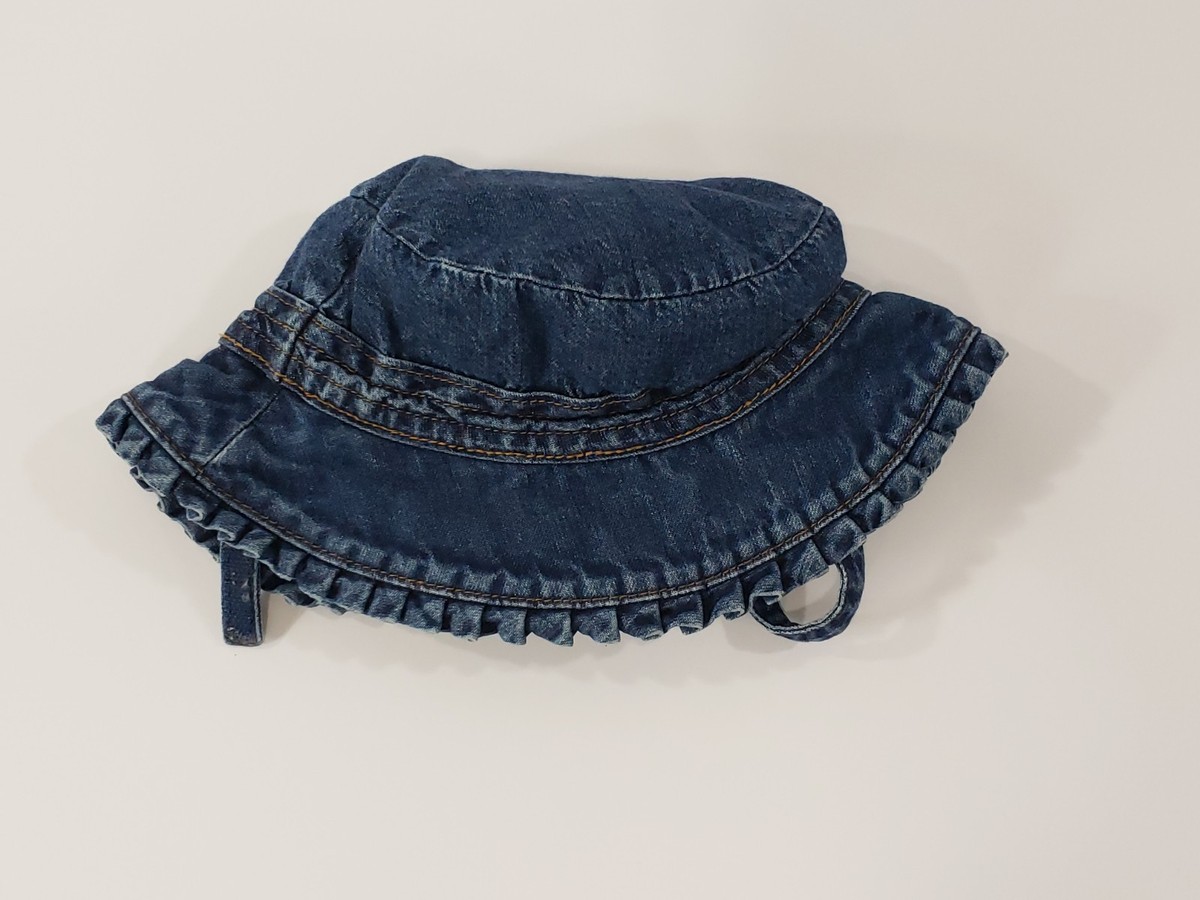 Vintage Gap Bucket Hat Blue Jean Unisex Small/Medium Bucket Hats | Gap main image 3