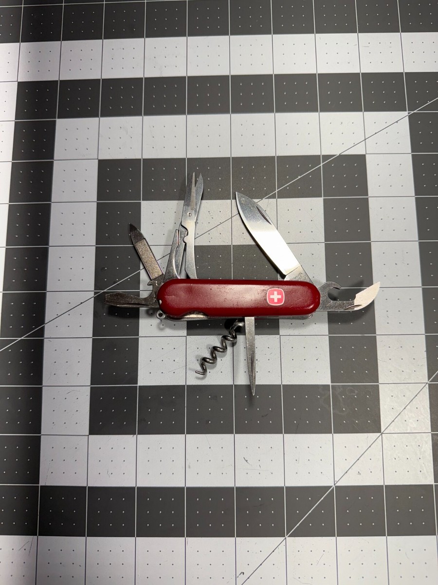 Wenger Forester Pocket Knife Swiss 85MM Red 8651 | eBay
