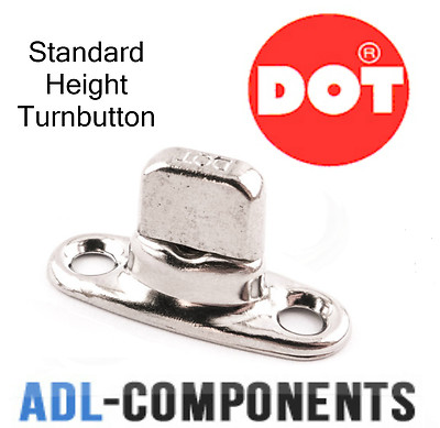 10x DOT COMMON SENSE TURNBUTTON SET WITH SCREWS BOAT COVER - Foto 10