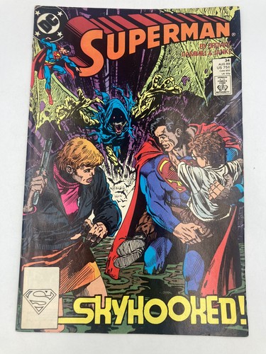 Comic Book VO USA DC COMICS SUPERMAN (Ordway & Janke) #34 August 1989 ...