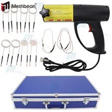 1500W Magnetic Induction Heater Kit Automotive Flameless Bolt Heat Tool w/10Coil