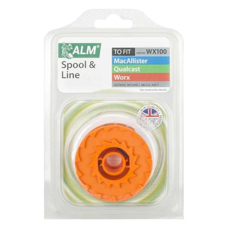 ALM WX100 Trimmer Spool and Line MacAllister McGregor Qualcast