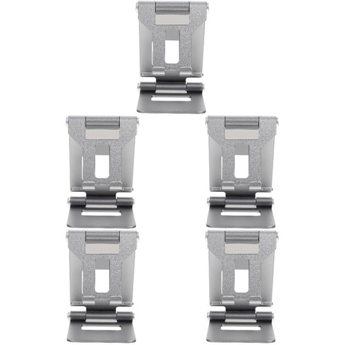 5 Count Folding Mobile Phone Stand Miss Office Cell Holder for Desk Foldable - 第 7/12 張圖片