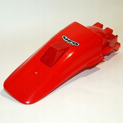 Aile arrière Honda XR 650R garde-boue rouge avec feu 2000-2007