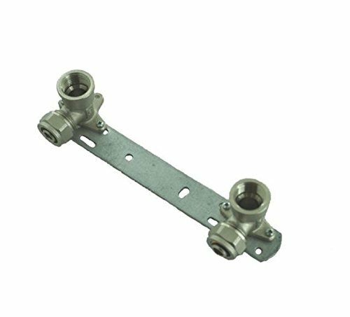 Staffa rubinetto per doccia, attacco150mm x 1/2'' X16 MM PEX (r9E)