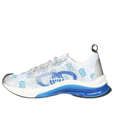 Gucci Run Sneaker 'White Blue' 680900 Men's USN10 8485 | eBay