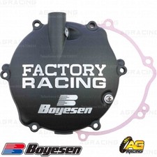 Boyesen Factory Racing Black Clutch Cover For Yamaha YZ 125 1994-2004