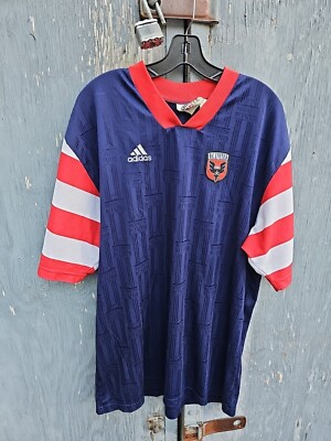 Vintage DC United Home Adidas Vintage Soccer Jersey Mens XXL | eBay