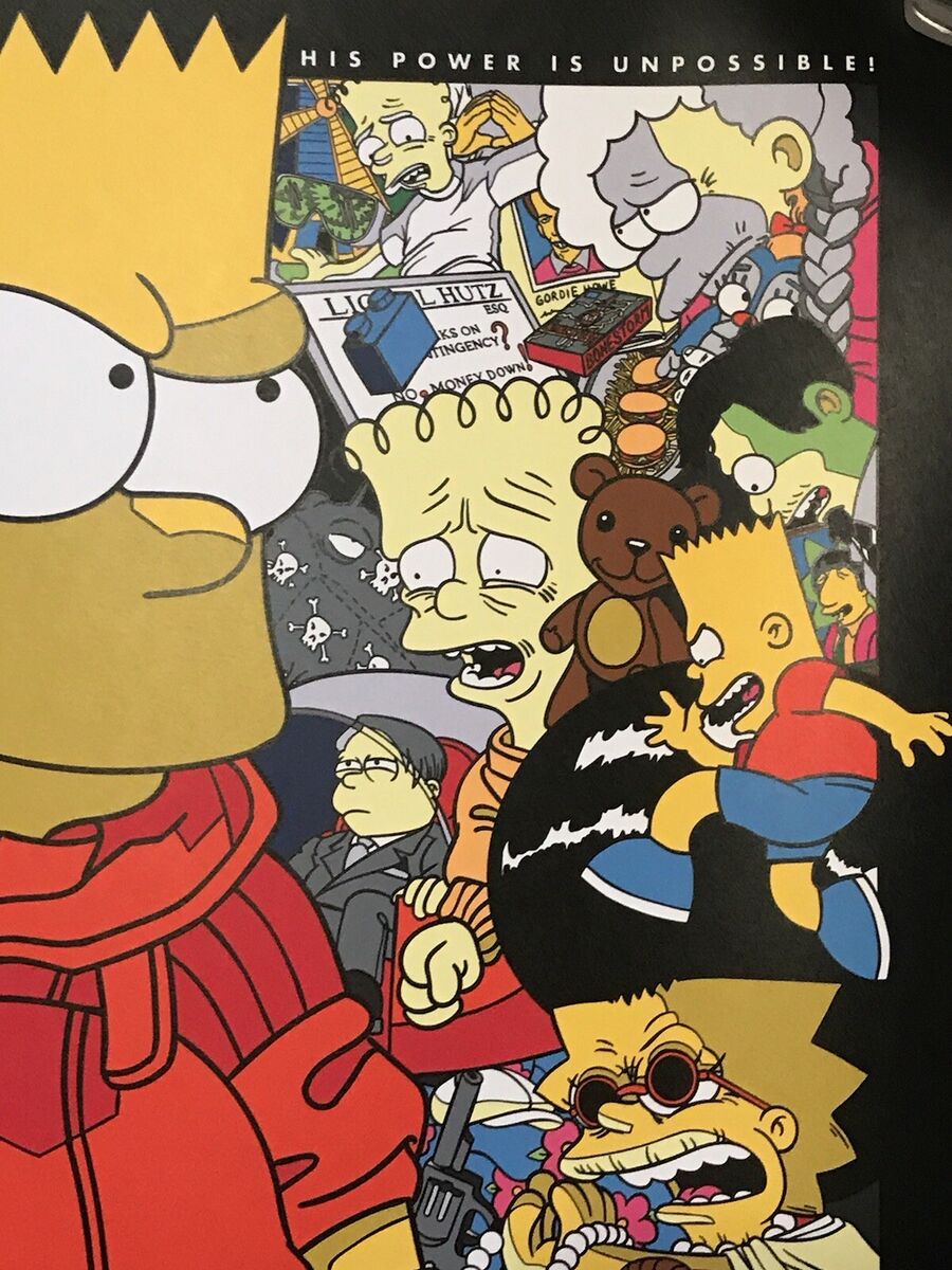 Sad Bart  Art Board Print for Sale by StudioKZK