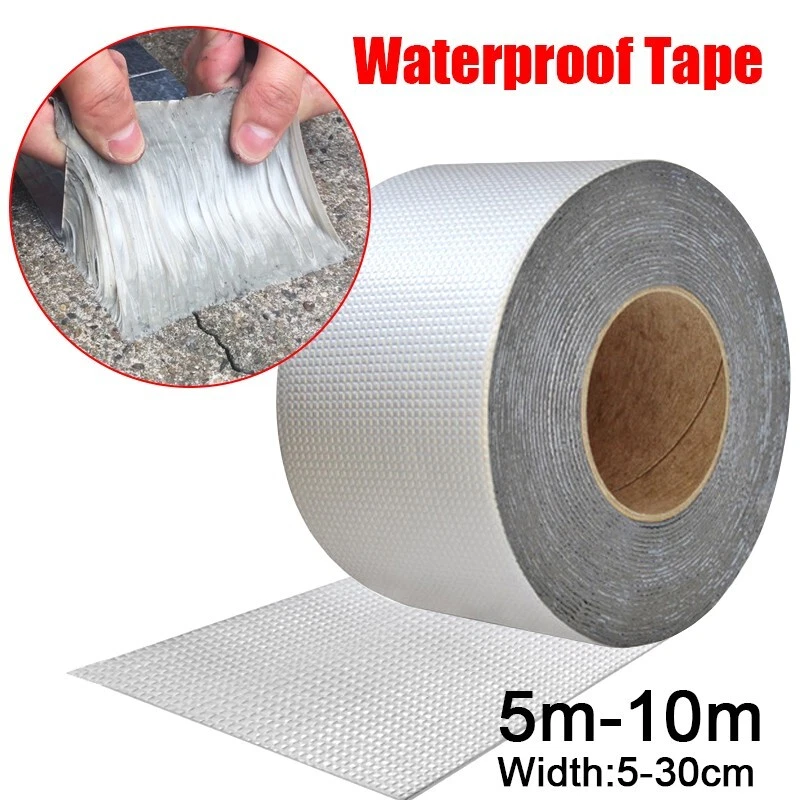UK Super Strong Aluminum Foil Tape Butyl Seal Rubber Tape
