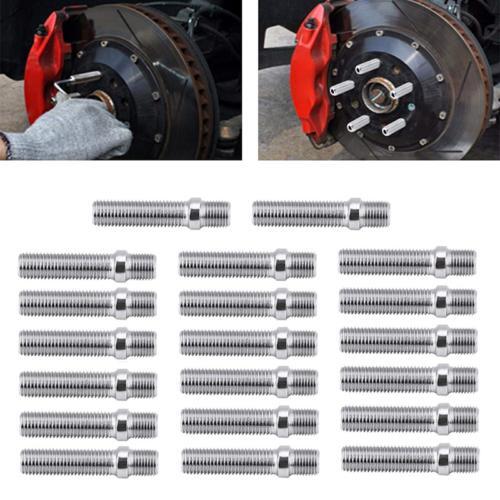 20×M14*1.5 to M12x1.5 Extended Wheel Stud Conversion Tall Lug Bolt Screw Adapter - Picture 11 of 22