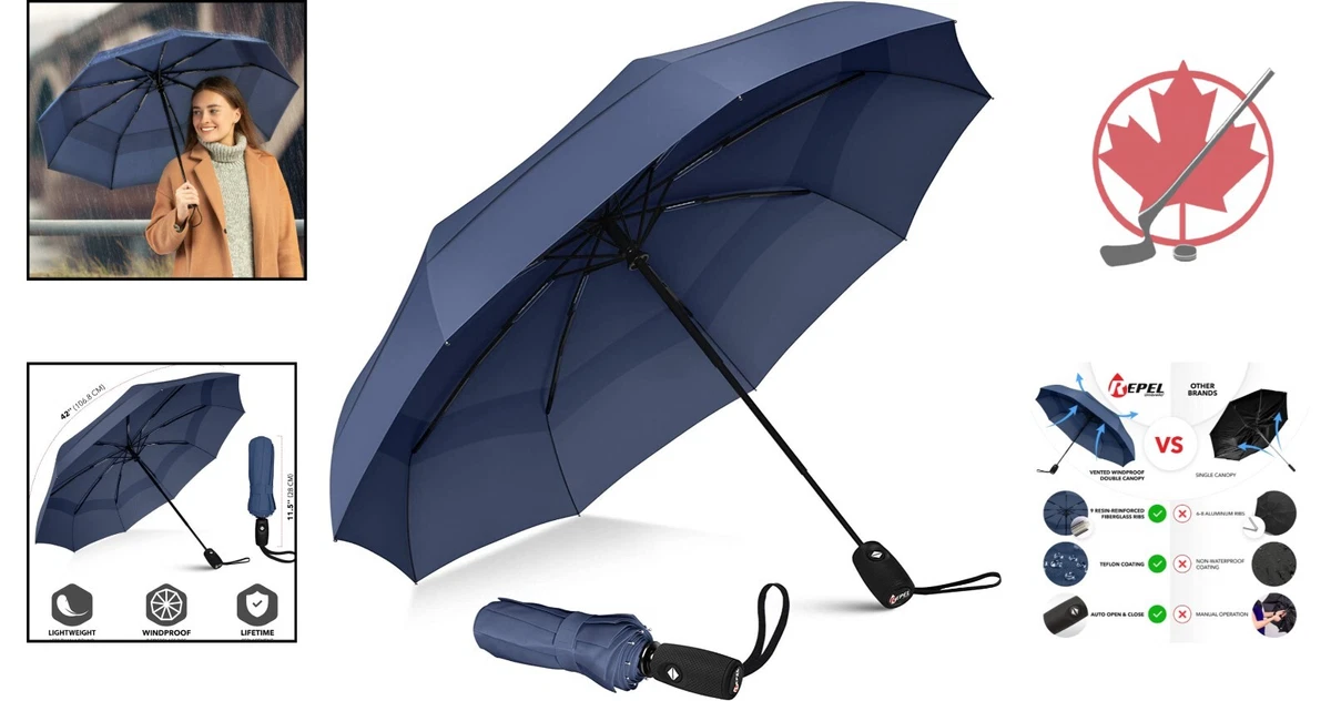 Teflon coated store umbrella