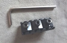 FLOYD ROSE Lic. LOCKING NUT MIGHTY MITE BLACK 42MM Top Mount 4 Electric Guitar