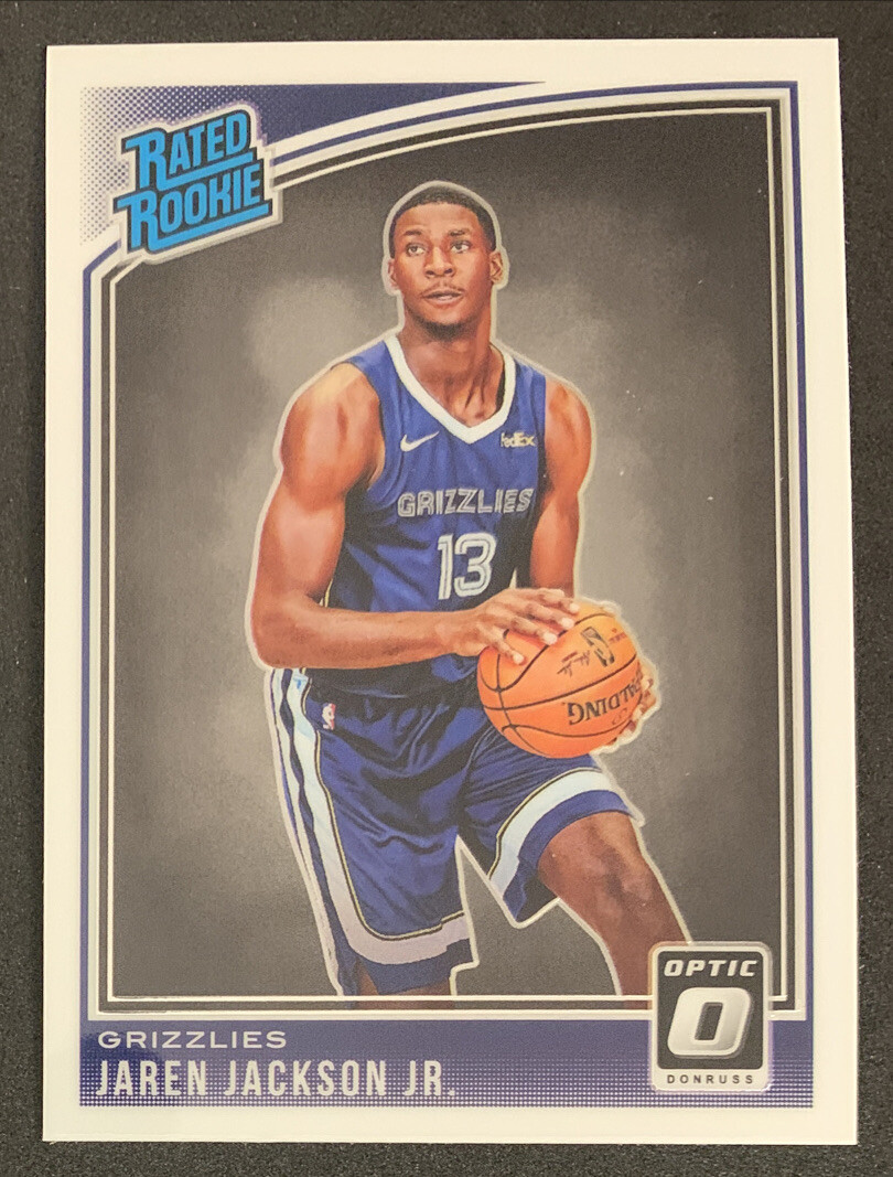 Jaren Jackson Jr. 2018-19 Panini Donruss Optic Rated Rookie Card RC #188