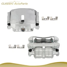 For Ford F-150 2009 Ford Lobo 2009-2014 Front Pair Brake Calipers w/ Bracket