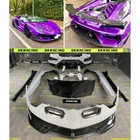 For Lamborghini Aventador LP700 Convertible Upgrade to SVJ Dry Carbon Bodykits