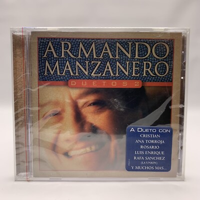 Armando Manzanero Duetos 2 CD Ana Torroja Luis Enrique Nicho Cristian Benny New