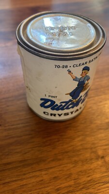Vintage Dutch Boy Paint Can Pint Crysaloid New | eBay