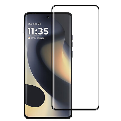 For Motorola Edge 2024 - Tempered Glass Screen Protector, Full Coverage