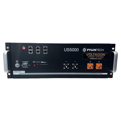 Batterie Pylontech US5000C 48 volts LiFePO4 4,8 kWh stockage d'énergie LFP à cycle élevé - Photo 4/11