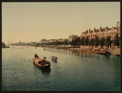 The Buiten Amstel Amsterdam Holland c1900 OLD PHOTO