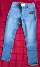 Childrens Place Girls Stretch denim jeggings size 12 - Medium Blue Wash - NEW