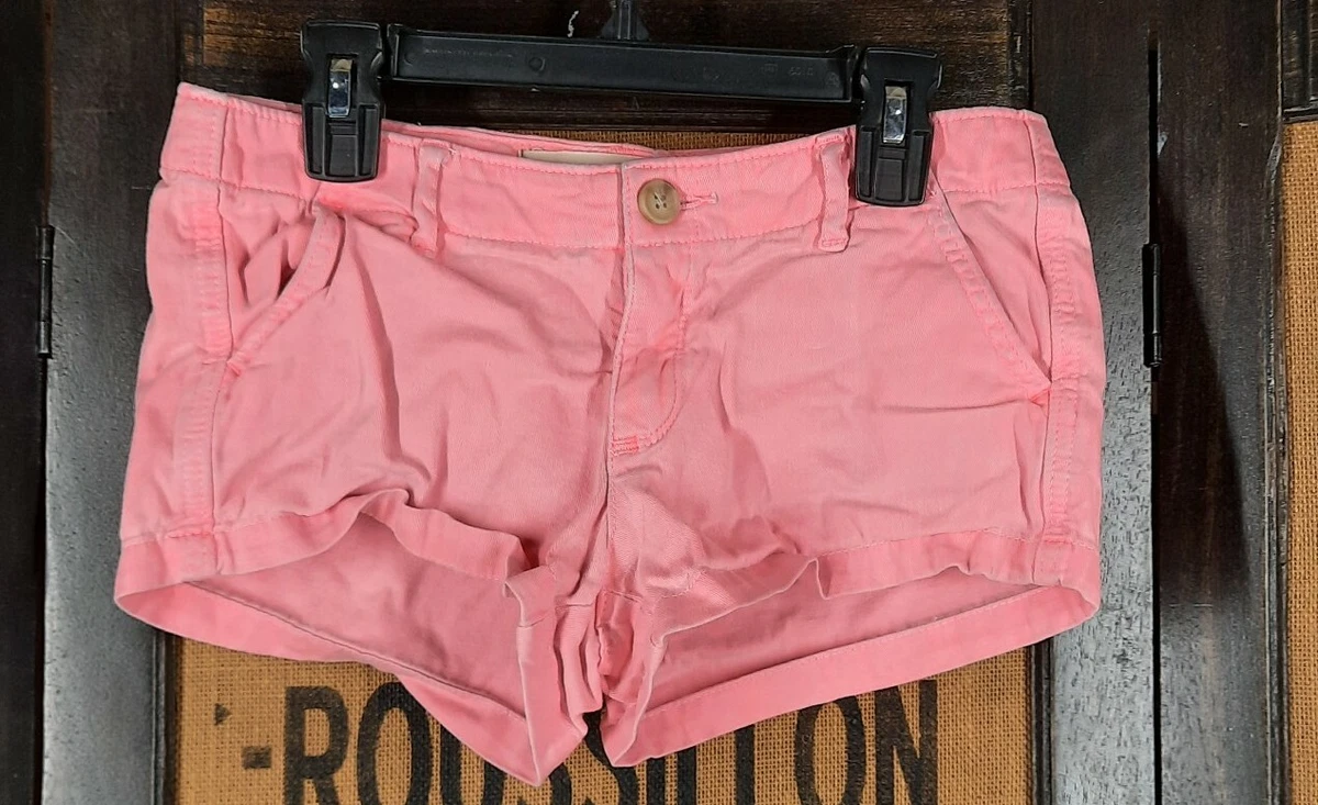 hollister pink shorts