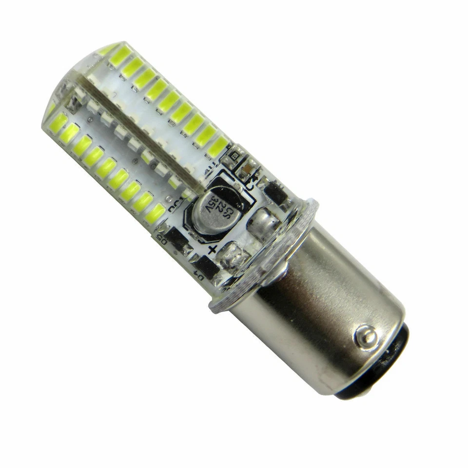 10pcs BA15D 1142 72 3014 LED Car Bulb Marine RV Boat Light 12-24V White/Warm - Image 3 of 4