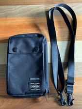 Hobonichi Techo Porter Dangle black Cousin Size A6 Notebook Cover Used 18 12 3cm