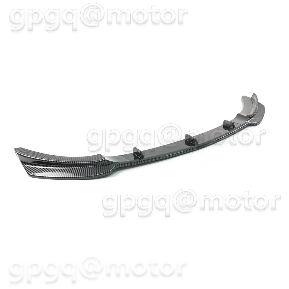 For BMW F32 F33 F36 4 Series M Sport 14-20 V Style Carbon Fiber Front Bumper Lip - Image 3 of 4