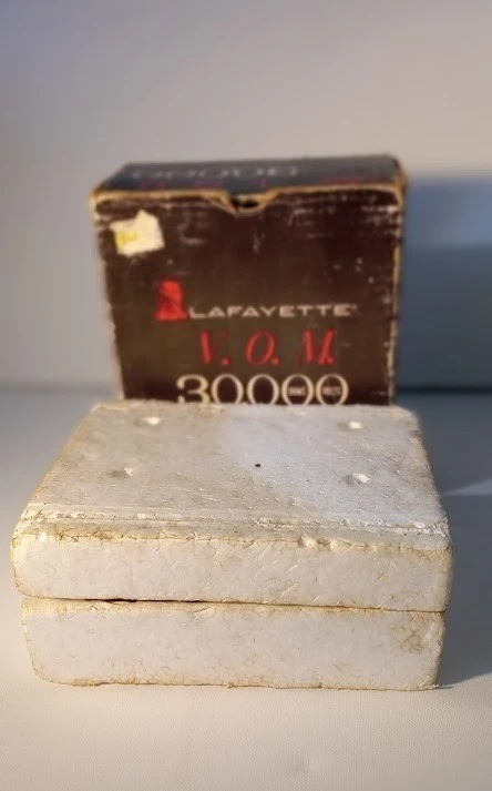 De colección Lafayette DE 30.000 Multitester Instrucciones En Caja Accesorios Foto 3 de 4