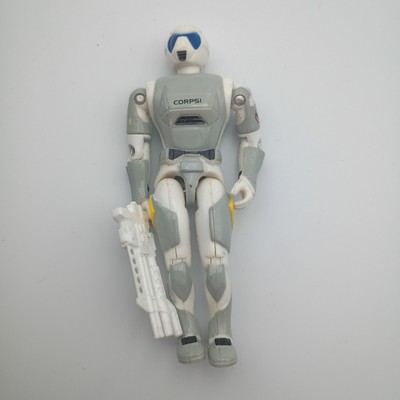 Vintage 1990s Lanard The Corps Star Force Electro Figure w/ Blaster