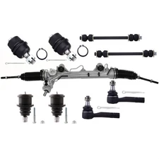 9PC Complete Power Steering Rack & Pinion Assembly 22-237 for 98-00 Ford Ranger