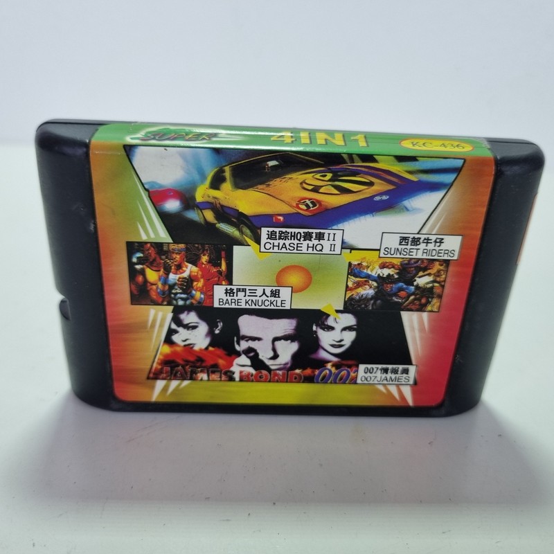Sega Mega Drive 4 In 1 Games Cartridge - Cartridge Only ++ FREE POST