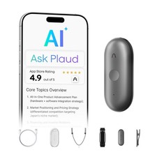 Plaud NotePin S AI Voice Recorder 64GB 112 Language AI