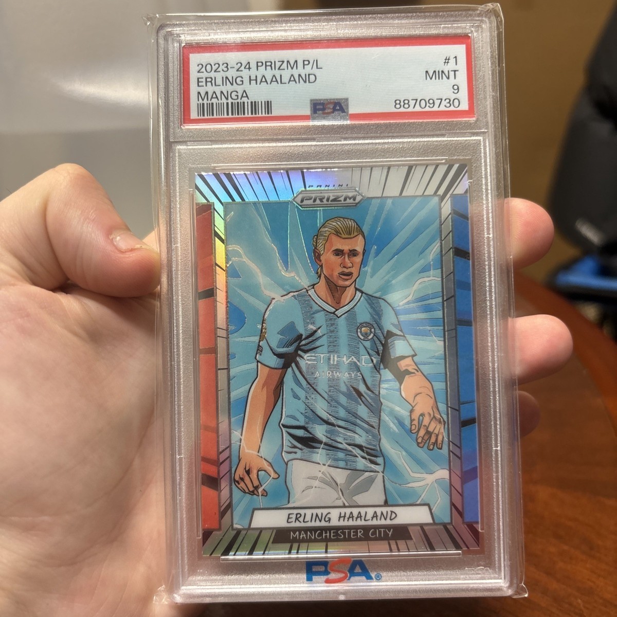 2023-24 Panini Prizm Premier League - Manga Erling Haaland #1 for
