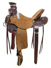 Western Leather Wade Saddle with SS Fitting + Free Tack Set | Custom Sizes