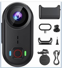 4K Thumb Action Camera, Mini Body Camera with WiFi, Magnetic Wearable 150 Hands