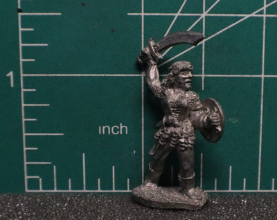 Ral Partha - TSR - PHOENIX FIGHTER -  Metal Miniature 25mm scale - OOP