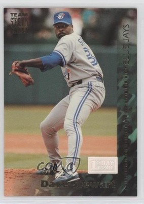 1994 Topps Team Stadium Club 1st Day Issue Dave Stewart #179 1v6
