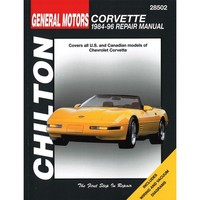 General Motors Chevrolet Corvette 1984-1996 US Import Repair Manual Chilton