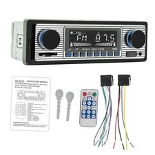Classic 7" Single Din Car Radio,Bluetooth Car Stereo, FM Radio,Car Audio