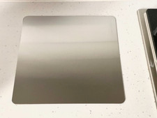 1.2mm Brushed Stainless Steel Worktop Protector Saver Chopping Board WxD